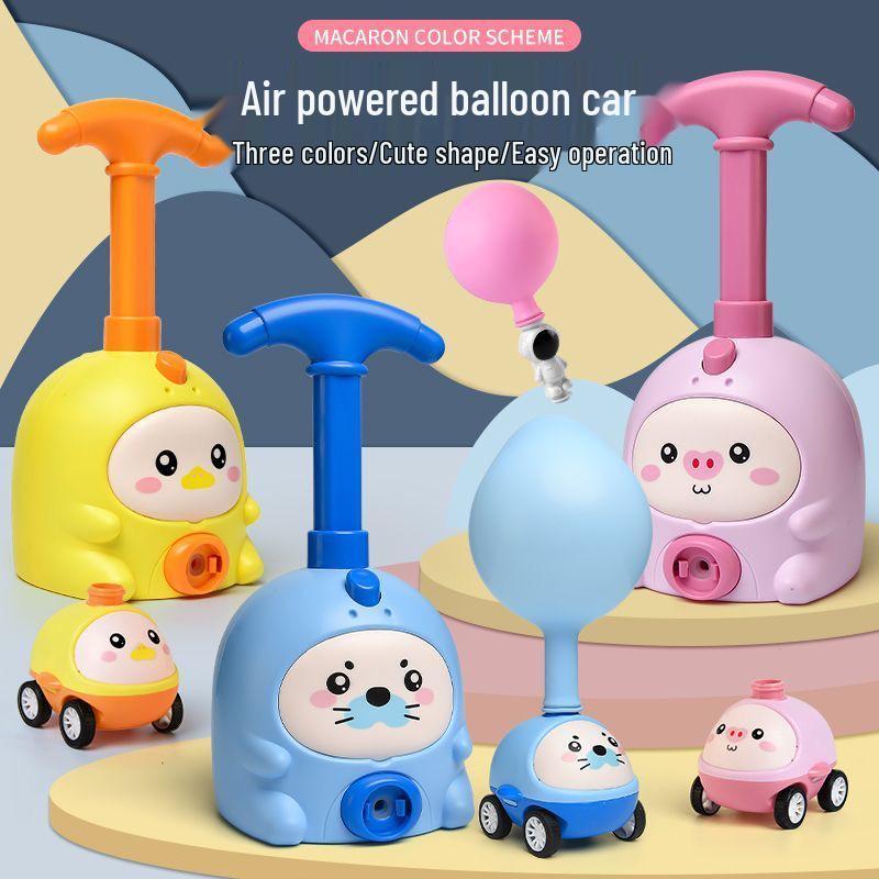 TikTok Kids' Little Pig Balloon Car - Fun Interactive Educational Toy Sensation