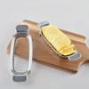 1PC Stainless Steel Butter and Cheese Slicer with Ergonomic Handle for Even Slicing