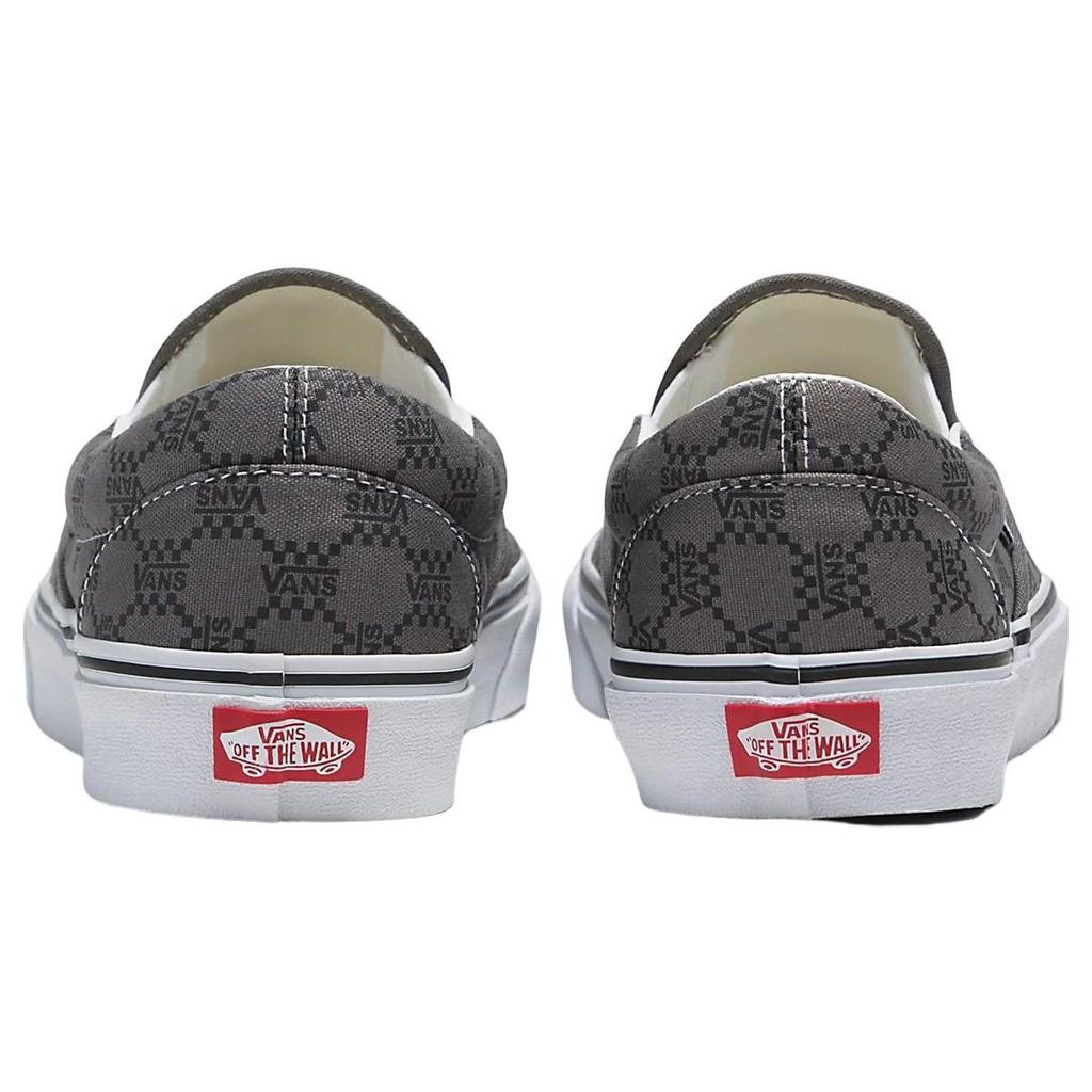 Vans Klasické nazouvací monogramové unisex tenisky Pewter šedé monogramové-cínové VN0A7Q5DPWT
