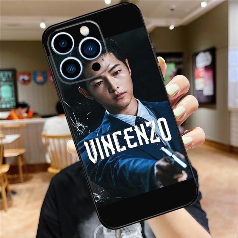 Vincenzo Cassano Kdrama Case For iPhone 18 17 Pro Max 16 15 14 11 12 13 Mini Plus 16e 17 Air Bumper Cover Accessories