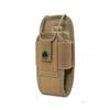 Outdoor Sports Multi-functional Tactical Waist Pack Molle System Wireless Walkie-Talkie Pouch Military Fan Camouflage Accessory Bag