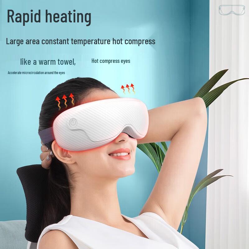 Mingzhen Smart Eye Massager with Heat and Air Compression CN plug (adapter included)
