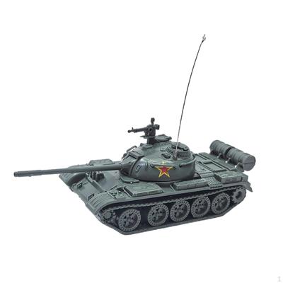 1/72 Sada modelů 4D vozidel Sestavení kolekce sestavených nádrží