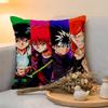 Kissenhülle Leinen Hautfreundlich Weich Dekorative Hülle Für Sofa Heimdekoration Yu Yu Hakusho Kissenbezug