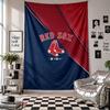 Boston Red Sox Wall Tapestry Home Decor Wall Hanging Cloth for Bedroom Living Room Background