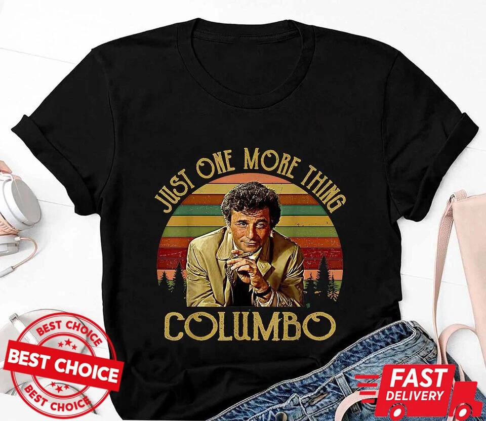 Just One More Thing Columbo Retro Shirt S3xl Q28378 S