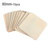 10-50pcs/set Unfinished Blank Rectangle Wooden Hanging Tags with Rope for Scrapbooing Party Favor Wedding Gift Tags