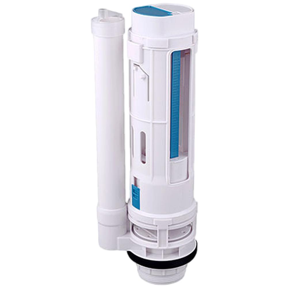 Customizable Flushing Control Split Toilet Replacement Dual Flush Valve ABS Plastic Construction Adjustable Flush Volume