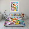 Charming creatures under blossoms Bedding sets Duvet covers Pillowcases(1* Duvet Cover 2* Pillowcases without duvet insert)