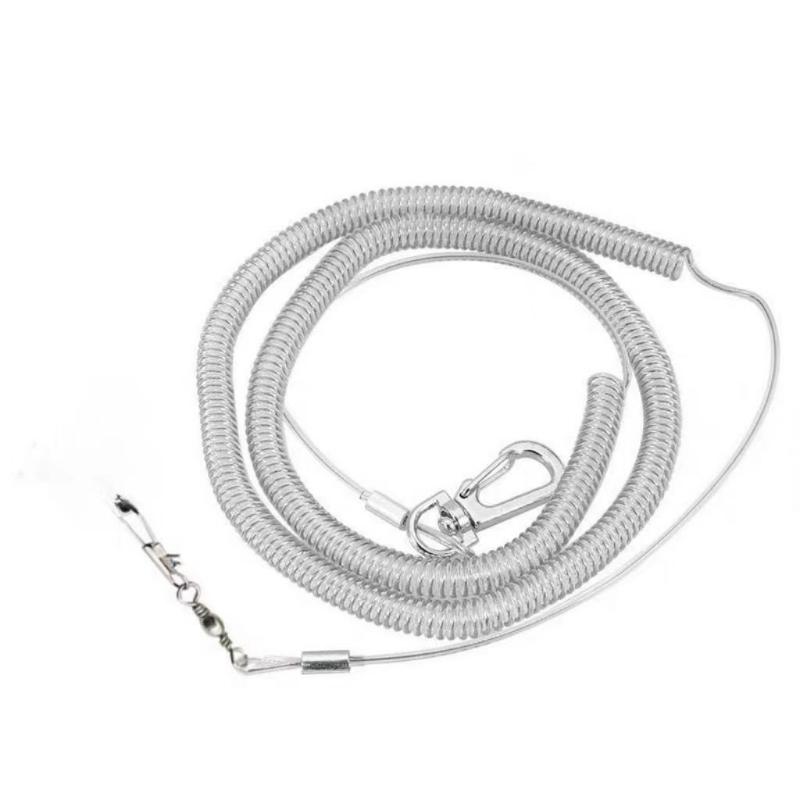 

3M/5M поводок для дрессировки попугаев, летающий, сверхлегкий, гибкий, с защитой от укусов, с кольцом для ног, поводок для дрессировки птиц на открытом воздухе