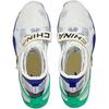 Anta Chaussures de boxe stables, durables, antidérapantes, tissu en cuir synthétique, absorption des chocs, chaussures unisexes, blanc, bleu, vert, 412440902-6