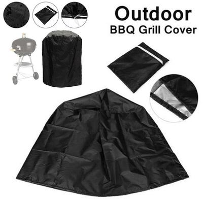 Funda circular impermeable para barbacoa de 70 x 70 cm, para exteriores, antipolvo y antihumedad.