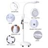16X 220v-240V Glass Ligth Len Facial Light LED Magnifying Floor Stand Lamp Diopter Magnifier