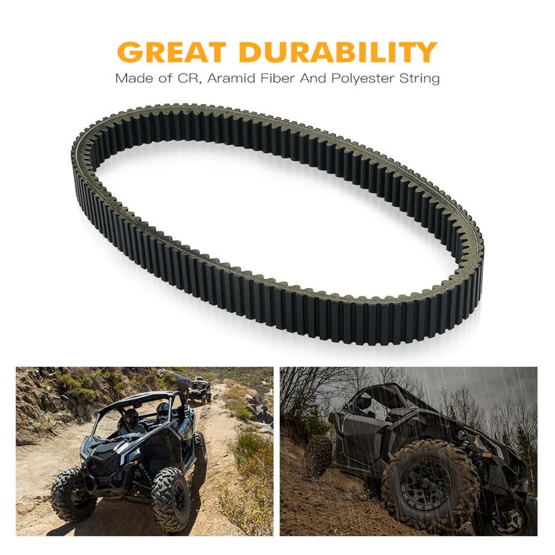 High Performance Maverick X3 Drive Belt UTV For Can Am Maverick X3 Max R 4x4 XMR XRC XDS XRS Turbo DPS Clutch Transmission Belt