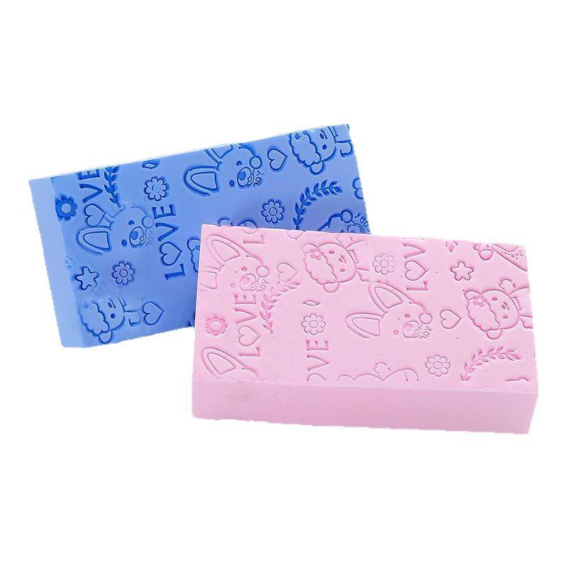 Loofah Bath Sponge: Gentle Exfoliating, Painless Back Scrubber