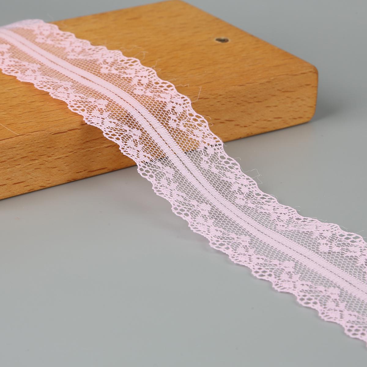 

10 ярдов/пакет полиэстер кружева DIY одежда аксессуары для волос ткань ручной работы Width: 4 cm Length: 9 m