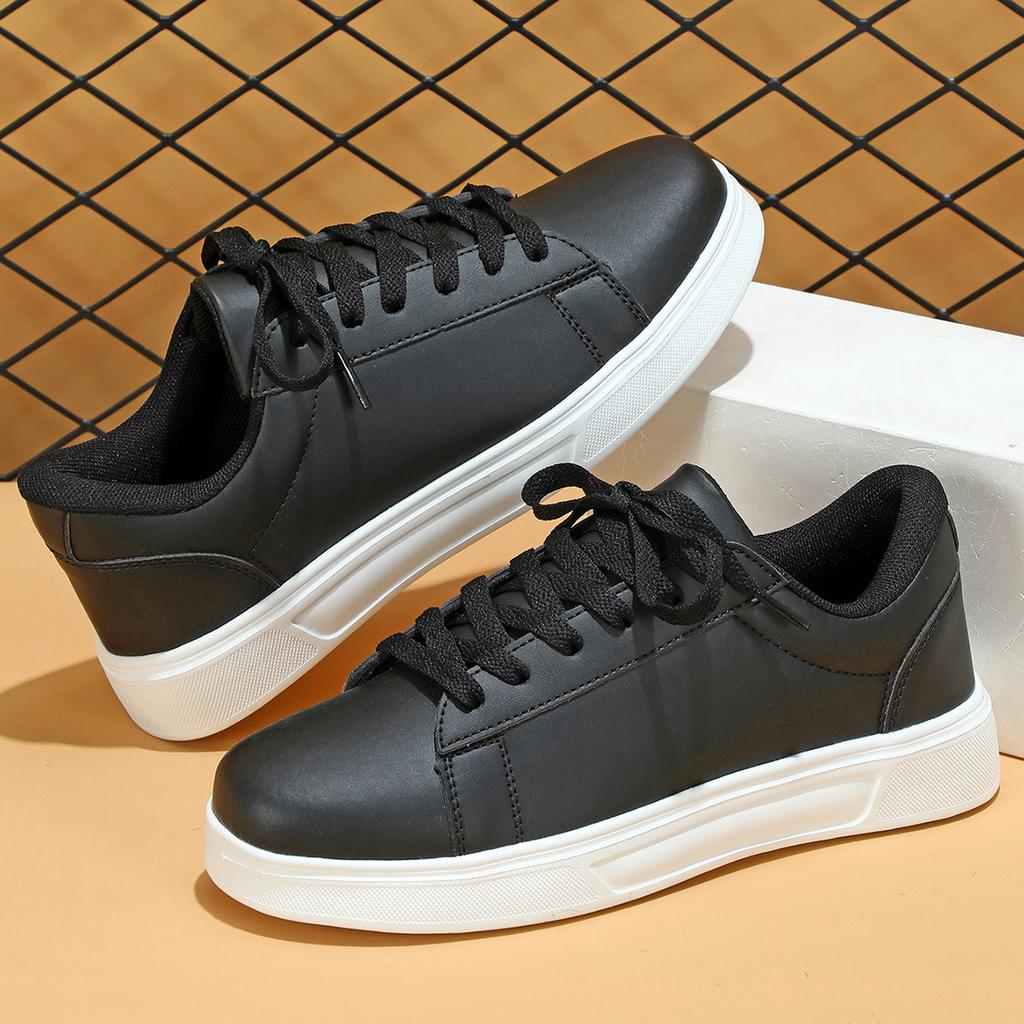 Board shoes Korean version trendy thick soled skateboard shoes couple's casual flat sports shoes for women