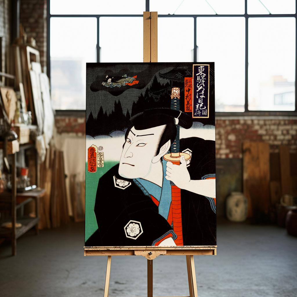 Canvas Print Samurai Ronin