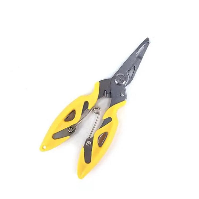 2026 Multi-Functional Fishing Pliers: Bent Nose, Line Cutter, Hook Tying & Lure Removal