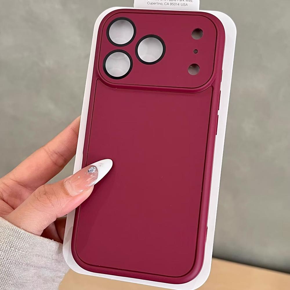 Luxusní matný tvrdý PC matný tenký kryt pro iPhone 17 Air 16 15 14 13 12 11 Pro Max 17pro Pokovená fólie na fotoaparát Ochranný matný kryt