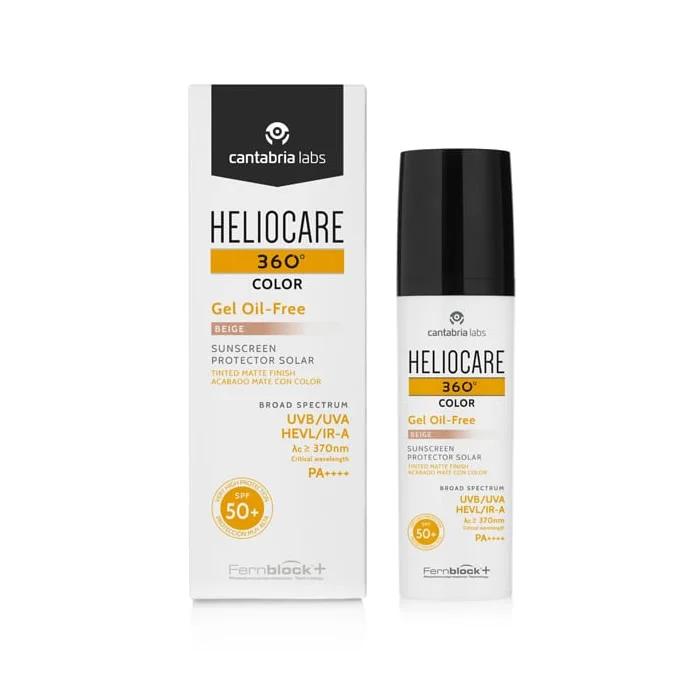 Heliocare D Hermes Color Gel без масла Spf50 бежевый 50 мл