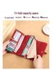 Women's Large Capacity Soft Leather Wallet with Multi-Card Holder
