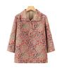2026 Spring/Autumn Floral Print Plus Size Loose Comfortable Shirt for Middle-aged & Elderly Women