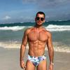 Fashion Men Shorts Swimwear Casual Beach Wear Print Swimming Trunks Beach Pants