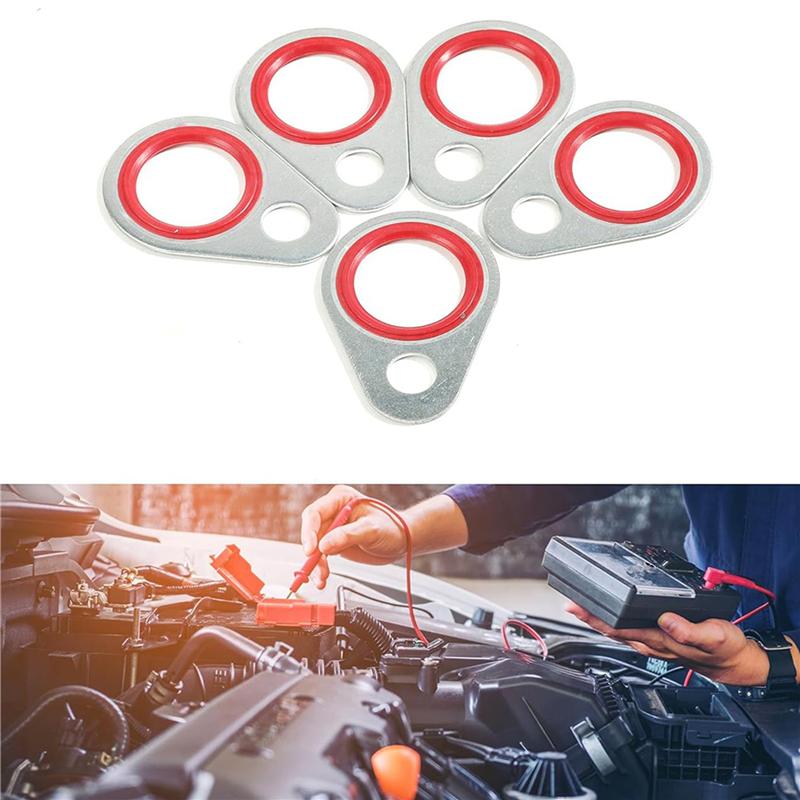 A95I-A/C O Ring Kit,Car Accessories Gasket,O Ring Assortment Kit,AC O Ring Kit,120Pcs AC Seal Kit,A/C Compressor Seal Kit