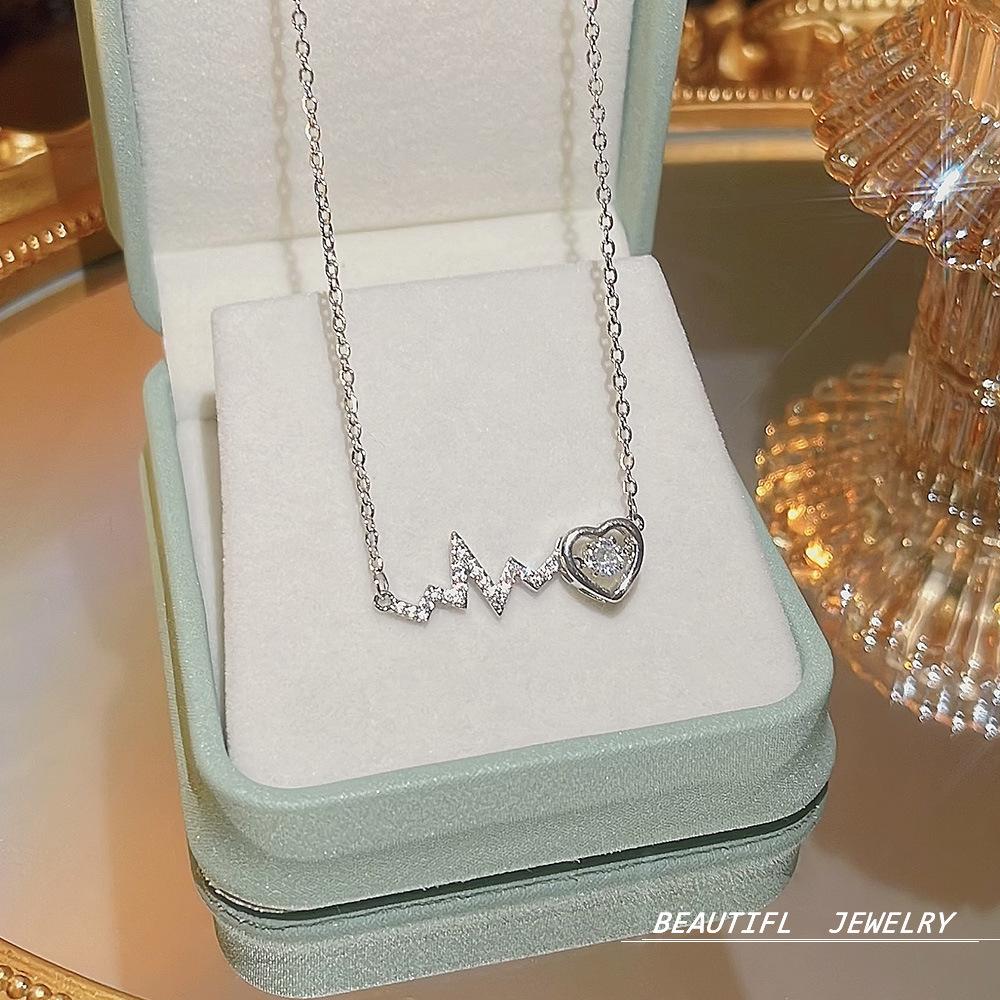 Korea's Best-Selling Clavicle Pendant Necklace - Super Fairy Titanium Steel Jewelry for Women