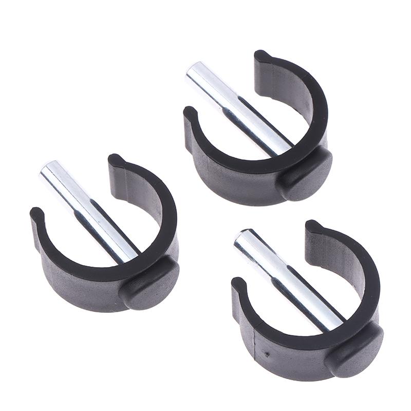 10/30pcs C-Shaped Fasteners, Walker Plastic Accessories, Tube Positioning Open Clips, Crutch Buckles