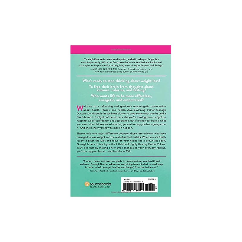 Ditch the Diet: The 7 Essential Habits You Need to Get Lean, Stay Healthy, and Generally Kick Ass at Life (SelfImprovement Wellness Book to Change Yo