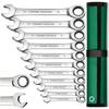 New Wrench Tool Set Ratchet Spanner Wrench Set  Gear Ring Ratcheting Combination Wrench Kit Metric Flexible Head Practical Tool