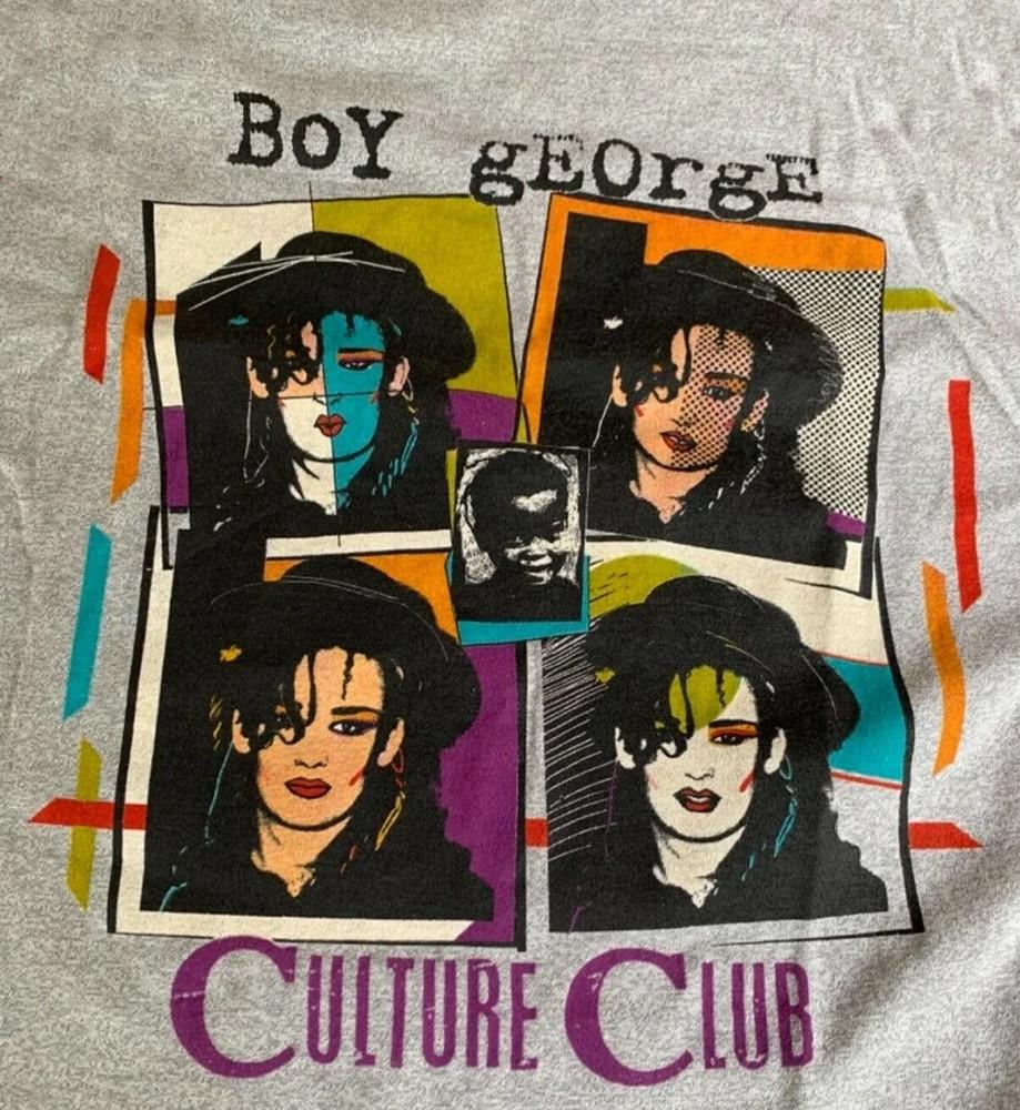 VTG Culture Club band Tshirt grey Short Sleeve All Sizes S5Xl X225 XXXXL