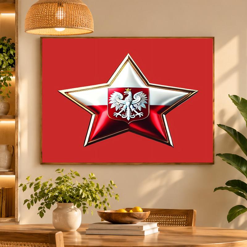 5D Diamond Painting Poland DIY Full Drill Diamond Art Kit Home Decoration