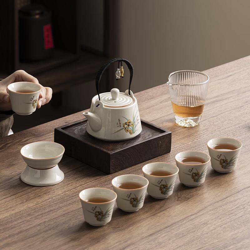 Meijin Ash Glaze Gaiwan Kung Fu Tea Set