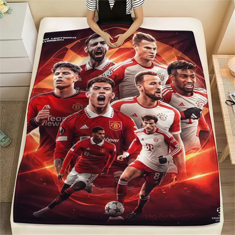 The Gunners Print FlAannel Blanket, High quality Comfortable for All Seasons, Home Decor, Warmth and Comfort