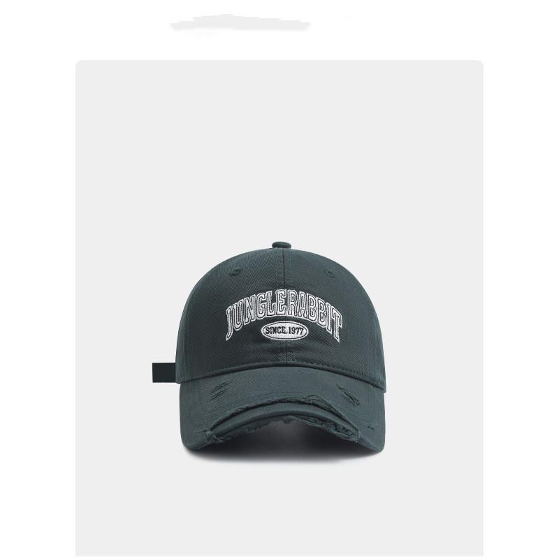

American Vintage Baseball Cap With Wide Brim And Embroidered Letters For Casual Summer Wear