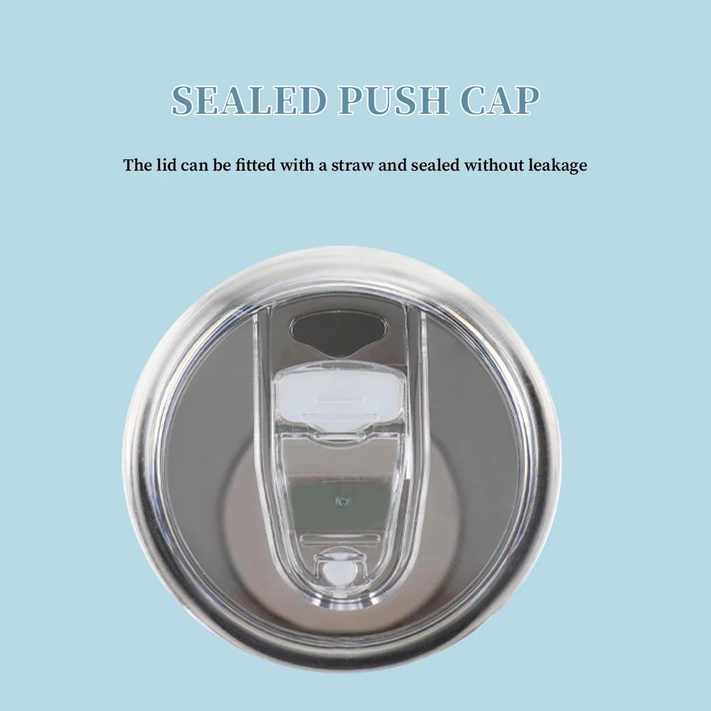 20OZ Sublimation Straight Cup Stainless Steel Tumbler Coffee Mug with Straw Vacuum Flasks DIY Insulated Thermos Water Bottles