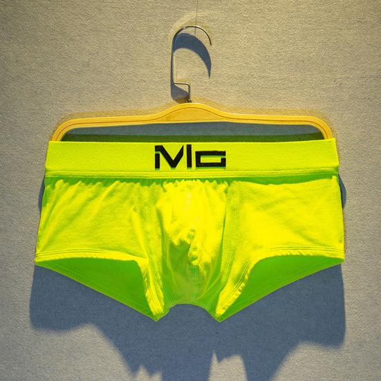 Men Boxer Underwear Low-rise Elastic Waistband Letter Print Shorts Briefs U-convex Breathable Non-Stuffy