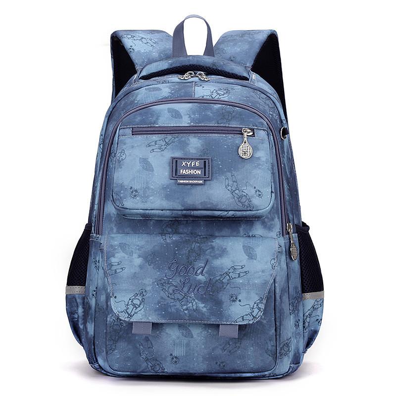 Adorable Cartoon Pattern School Backpack For Boys And Girls Grade 1-5 Durable