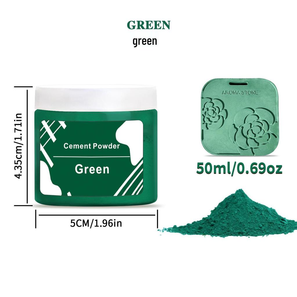 50ml Iron Oxide Pigment for DIY Cement and Gypsum Flower Pots