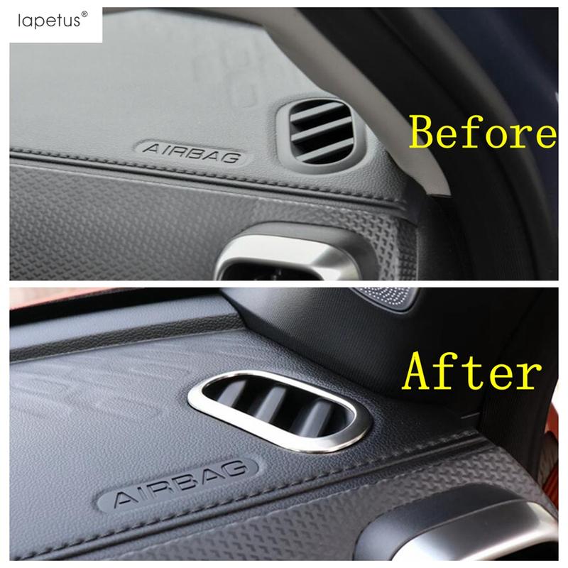 Dashboard Air AC Conditioning Outlet Vent Sticker Ring Bezel Cover Trim Interior Accessories For Haval Dargo - 2025