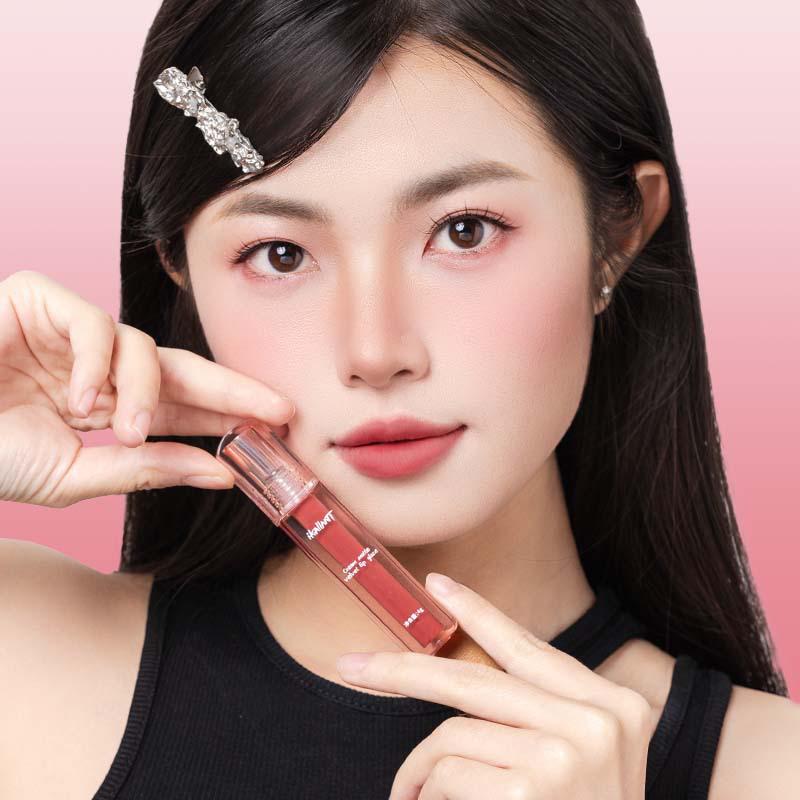 Colortrend Milk Mist Velvet Lip Glaze: Matte Nude Whitening Lipstick for Fall/Winter, Long-lasting and Transfer-resistant.