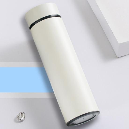 500ml Temperature Display Stainless Steel Touch Screen Thermal Water Bottle Cup