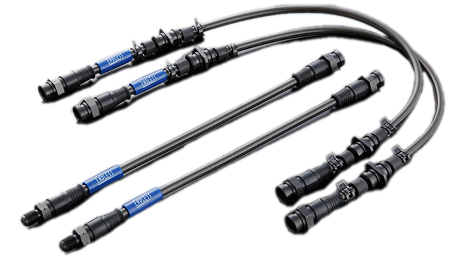 

ENDLESS Brake Lines Toyota ZZW30 EB234SS (Full Set) [Swivel Steel] (Steel Type) MR-S