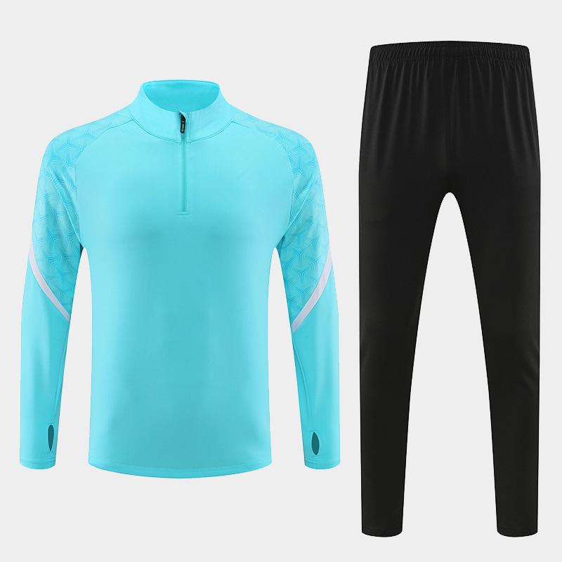 Men's Quick-Dry Sports Suit: Long Sleeve Set for Running, Cycling, Football & Training