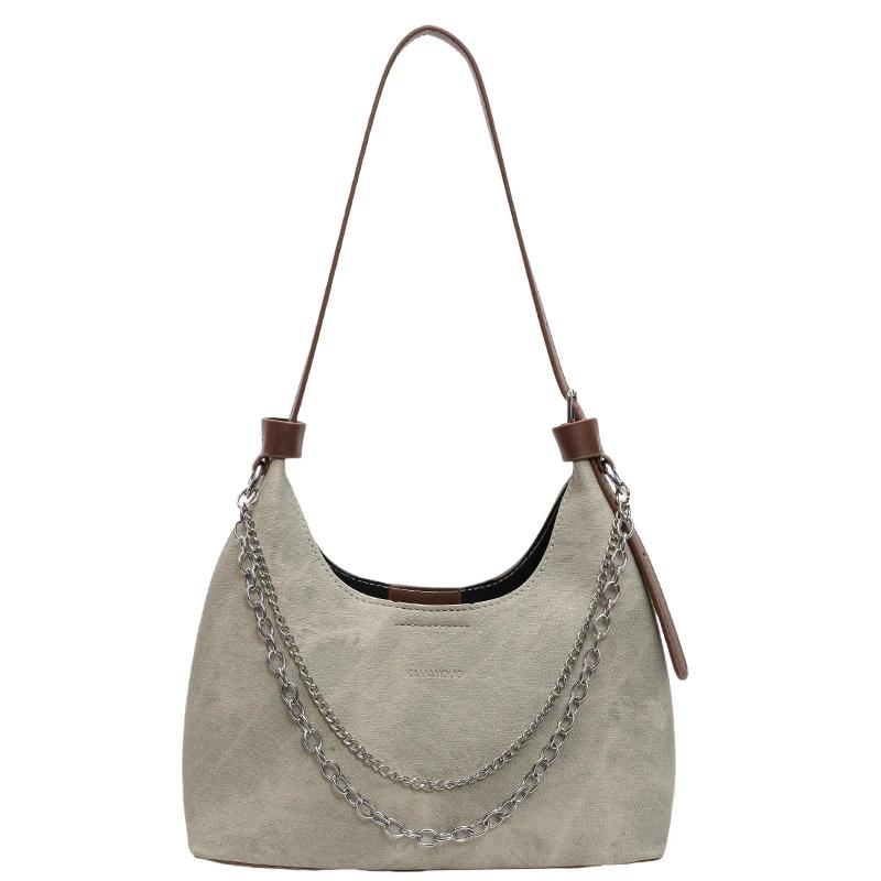 

Большая вместительная женская универсальная сумка-пучок через плечо премиум-класса для путешествий в стиле ретро, мода на осень-зиму