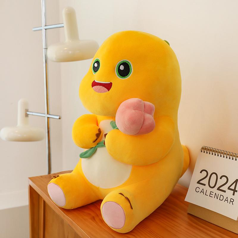 

Обнимающая цветок молочный дракон любовь плюшевая игрушка кукла детская кукла девушка личность кукла 35cm/0.6kg