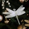 Lightweight Plastic Butterfly And Dragonflies Christmas Decorations For Indoor Outdoor Holiday Homes Party Accessories